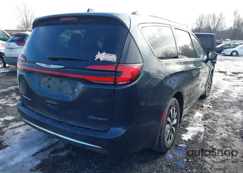 2021 Chrysler Pacifica Hybrid Touring L z USA, uszkodzony, nr VIN 2C4RC1L7XMR594184